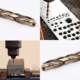 Jingteng all-grinding high-speed steel cobalt twist drill stainless steel drill hole suit M35 straight handle twist drill