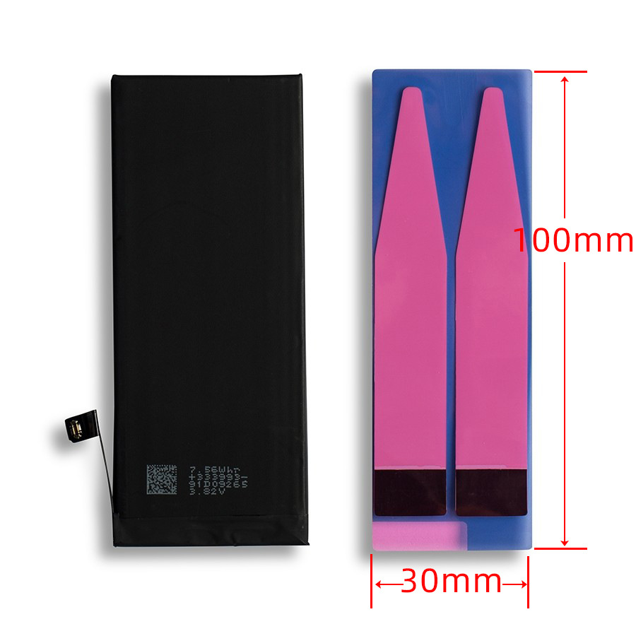Cut short compact battery back sticker easy to pull glue seamless battery glue suitable for Apple 5S/6g/6SPlus/7p/8p