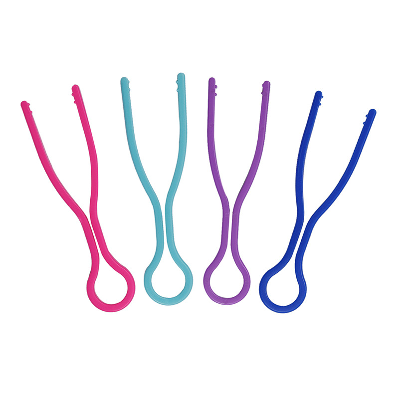 Plastic bobbin clip wire clip bobbin wire clip to prevent thread end from falling off color
