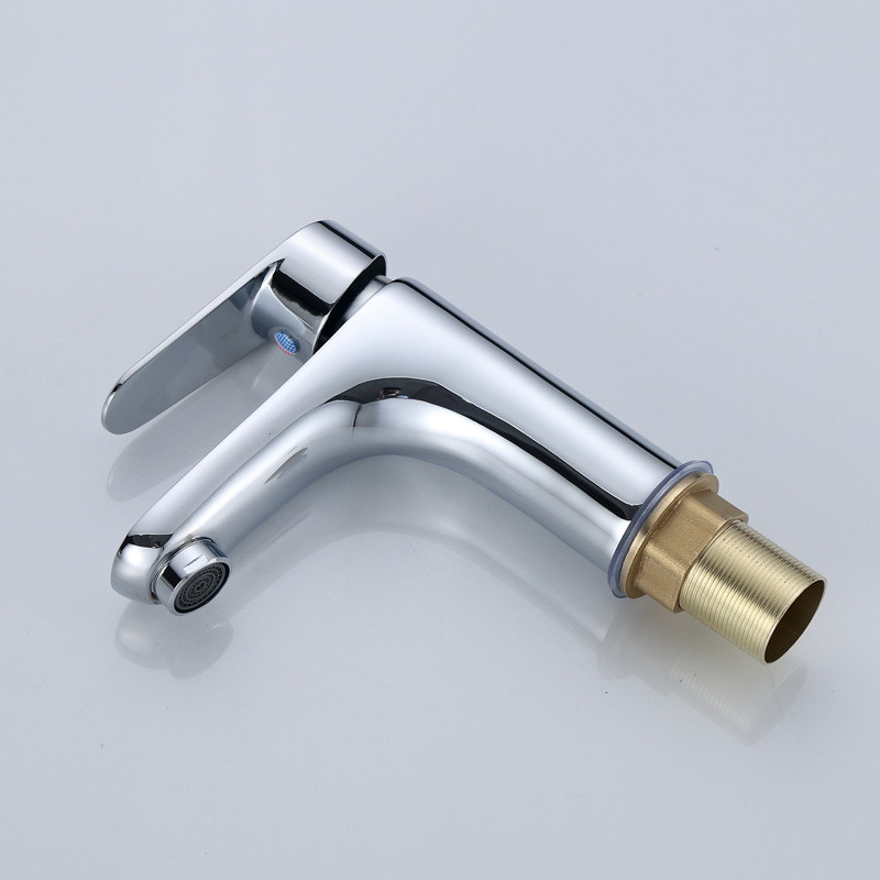 Morning Dew faucet brass household hot and cold single hole wash basin faucet toilet wash basin under counter basin faucet