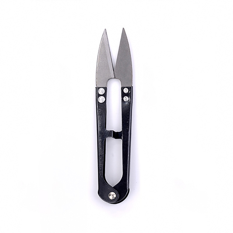 Stainless steel U-shaped thread repair scissors home yarn scissors cross stitch scissors manufacturers wholesale thread embroidery small scissors