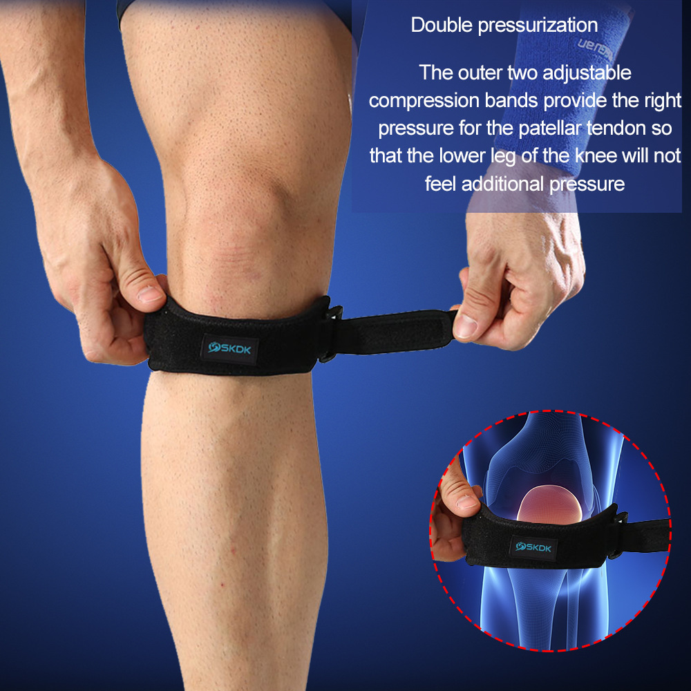 SKDK knee pad sports knee pad men and women running knee pad anti-menisci knee pad basketball mountaineering protective gear batch