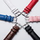High-quality leather watch strap calf leather watch strap bamboo pattern color strap pin buckle watch strap watch accessories