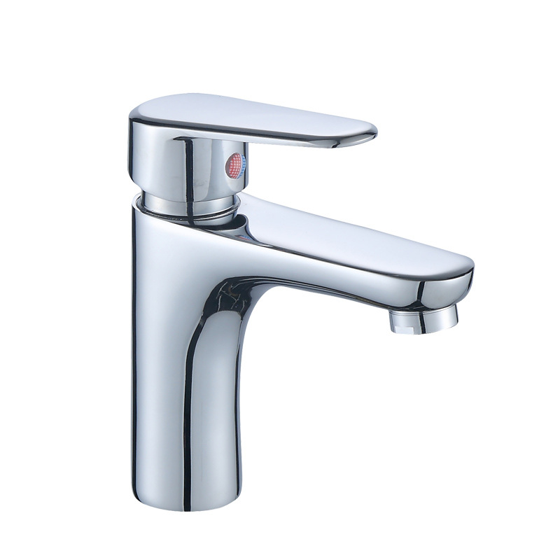 Morning Dew faucet brass household hot and cold single hole wash basin faucet toilet wash basin under counter basin faucet