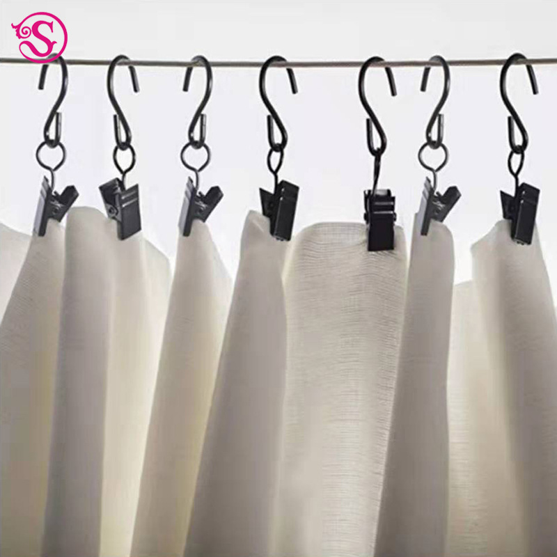 Curtain Hook S-Hook Curtain Accessories Curtain Clip Outdoor S-Hook Billboard Clip
