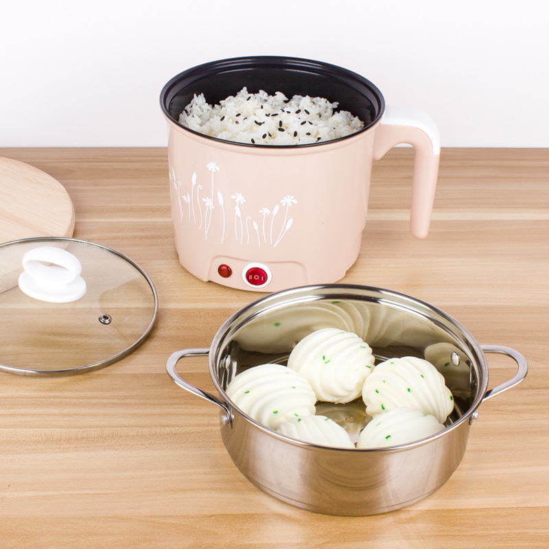Mini Electric Cooker Noodle Pot Multi-functional Electric Pot Student Dormitory Small Electric Pot Small Household Electric Hot Pot