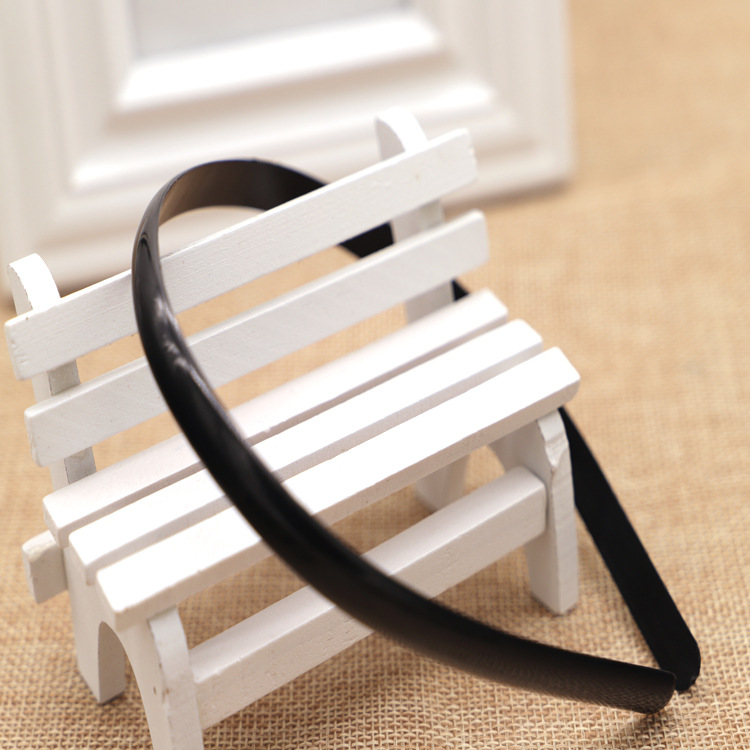New thickened ABS material headband plastic accessories hairpin hairband width 1CM toothless outer arc hairpin