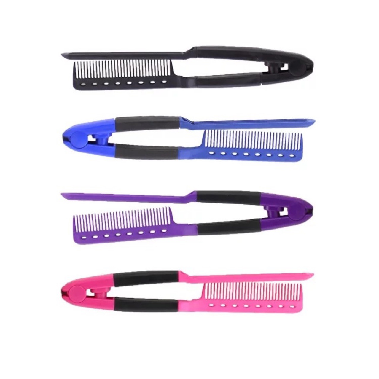 Cross-border new V-shaped comb Korea simple straightening comb hair salon hair comb Barber comb manufacturers wholesale