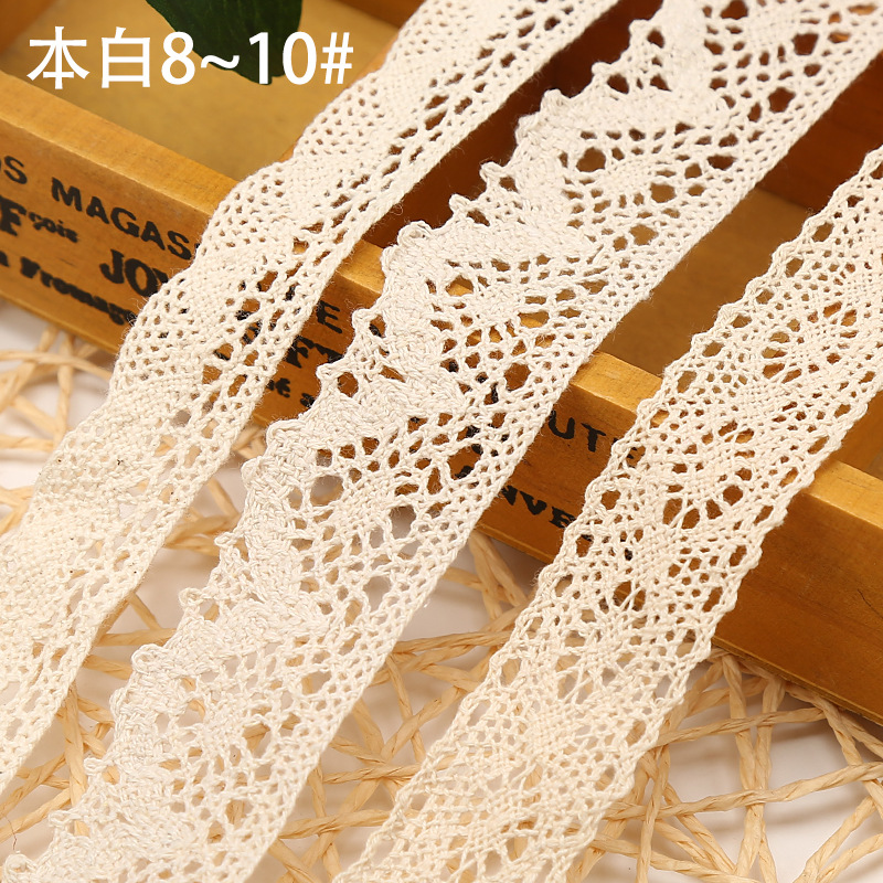 Cotton Woven Wide Lace Accessories DIY Handmade Tablecloth Sofa Bedding Curtain Fabric Material