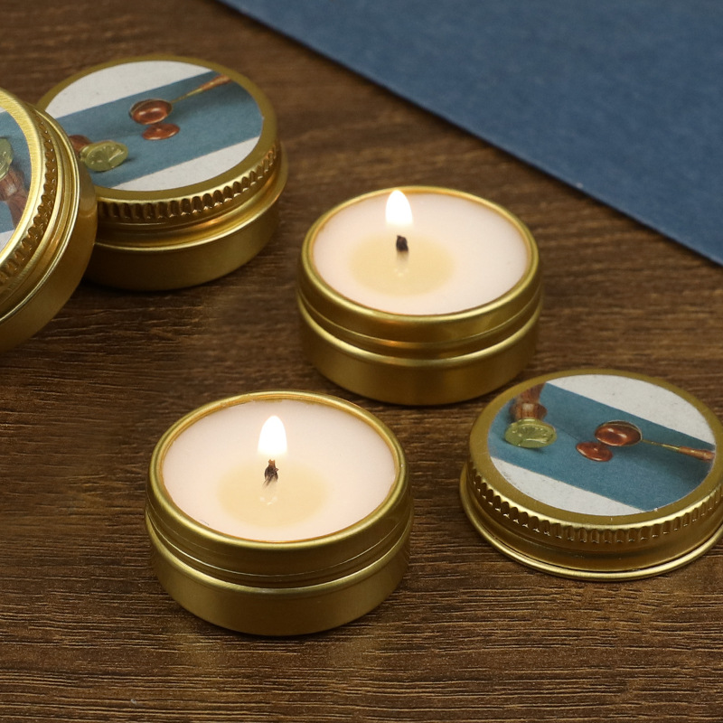Fire paint candle aromatherapy wax Lu box can burn about 3 hours or so fire paint seal sealing wax candle
