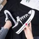 Spring new women's shoes Korean style breathable student canvas shoes women's men's fashion shoes ins couple autumn casual board shoes