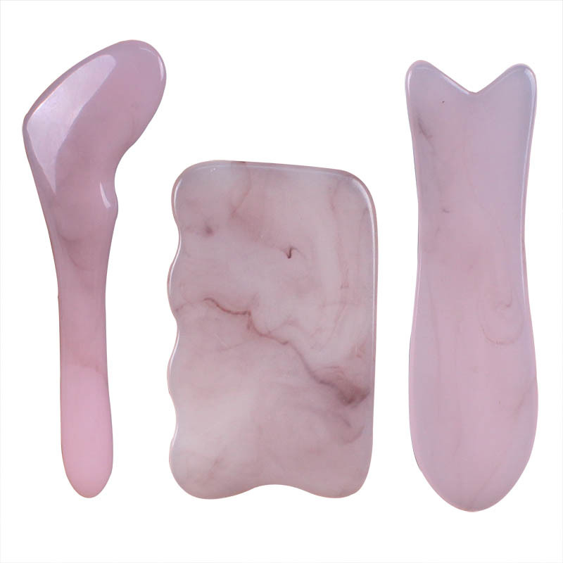 Beeswax resin meridian massage facial body universal facial acupuncture pen tendon pulling suit pick bar scraping board