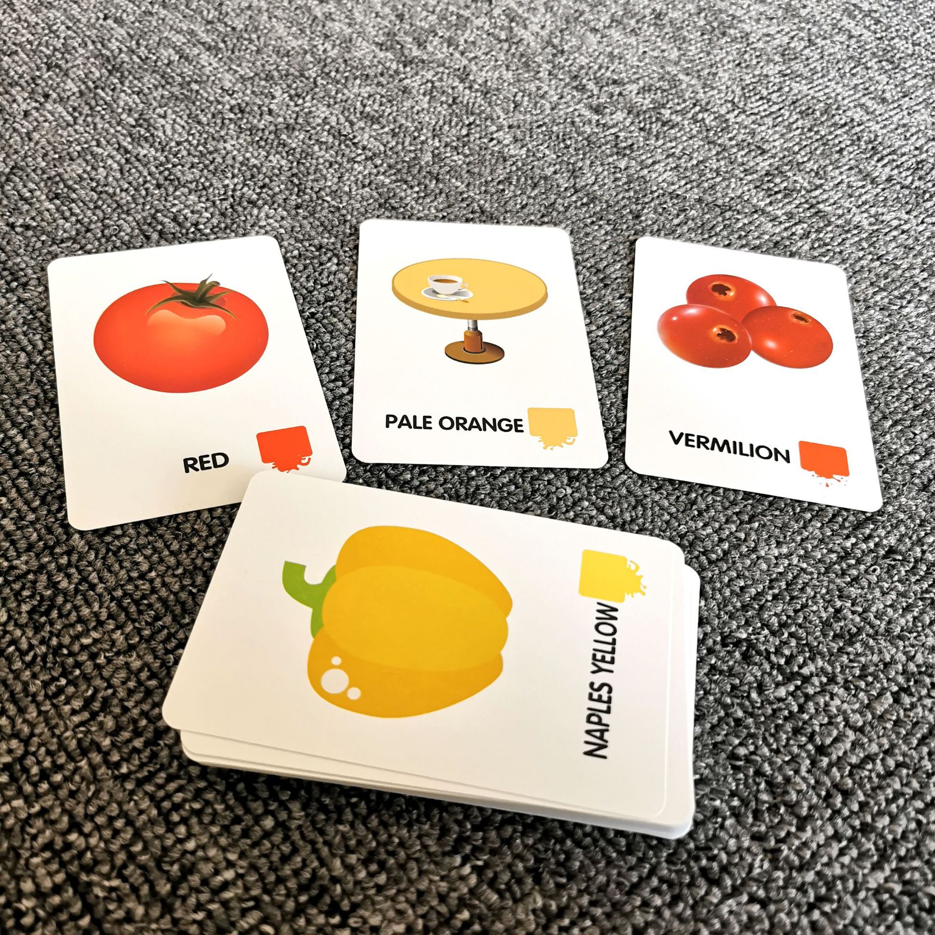 Teaching Aids Shape Children's Early Education Flash Card Color Animal Cognition FlashCards Enlightenment Toys Teaching Tear Resistance