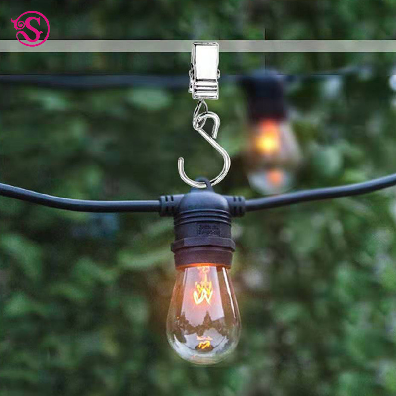 Curtain Hook S-Hook Curtain Accessories Curtain Clip Outdoor S-Hook Billboard Clip