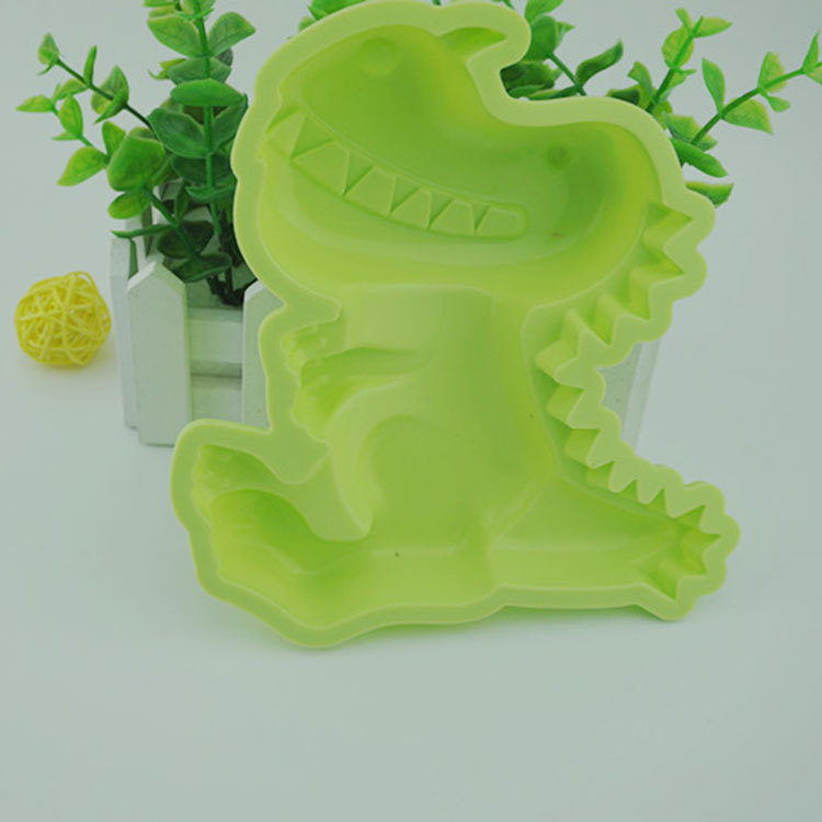 Dinosaur simple cake mold new silicone cake baking tray DIY animal baking mold wholesale