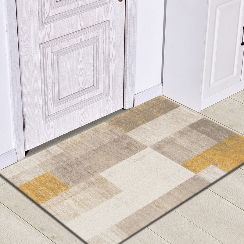 Simple Nordic Absorbent Bathroom Anti-slip Mat Floor Mat Carpet Entrance Door Entrance Mat Bedroom Door Mat Floor Mat