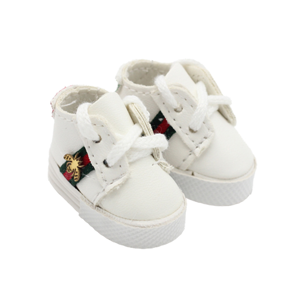 6 points bjd doll shoes 15cm cotton doll EXO doll toy casual sports shoes doll 4*1.8cm