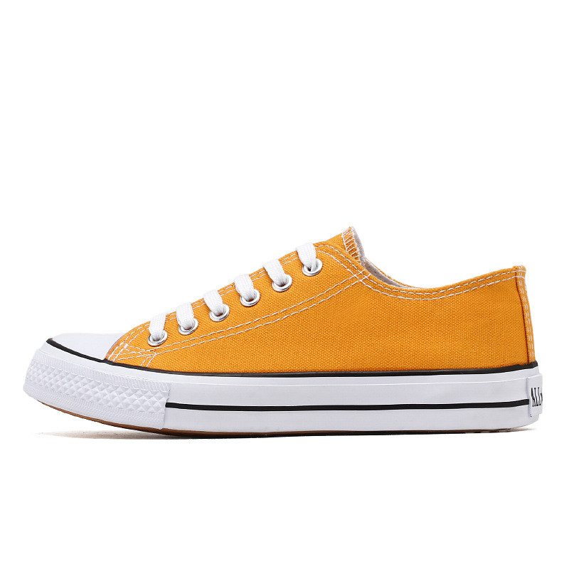 Spring new women's shoes Korean style breathable student canvas shoes women's men's fashion shoes ins couple autumn casual board shoes