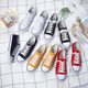 Spring new women's shoes Korean style breathable student canvas shoes women's men's fashion shoes ins couple autumn casual board shoes