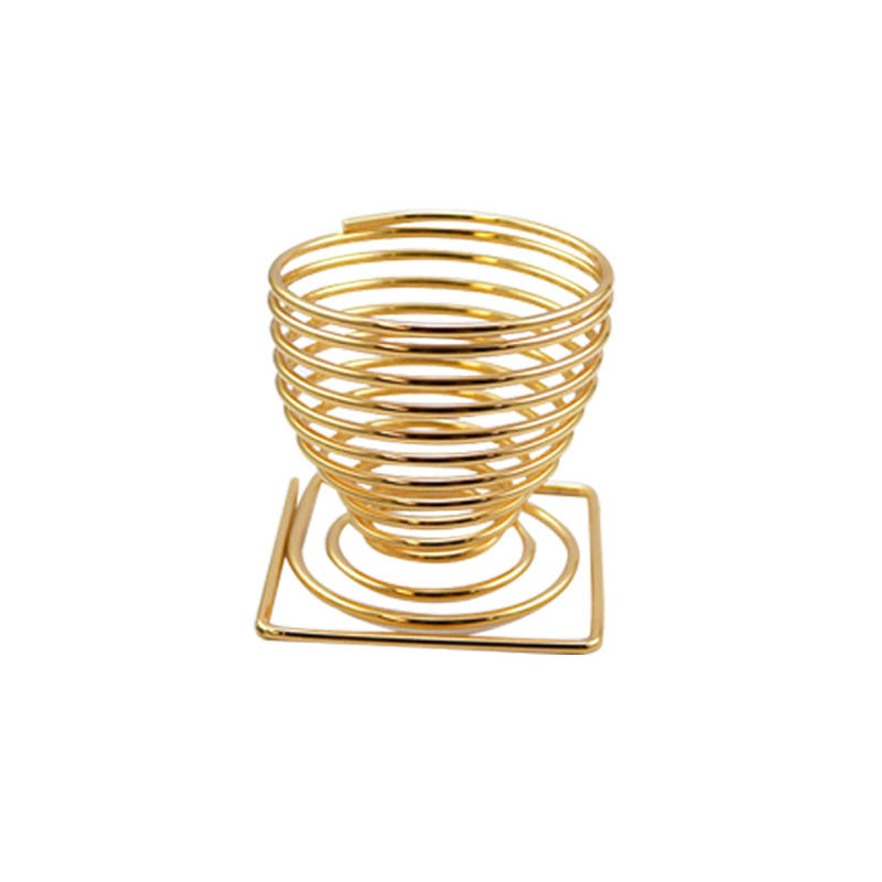 Factory wholesale makeup egg puff rack metal storage sponge egg holder rack anti-mildew beauty makeup egg holder