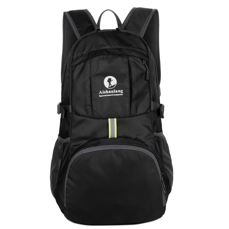 Cross-border large-capacity folding backpack men and women Outdoor Sports ultra-light travel bag bag storage gift backpack
