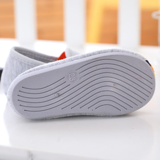 Spring and Autumn Boys Cotton Lovely Dinosaur Home Shoes Children Indoor Floor Slippers Boys Floor Socks Shoes