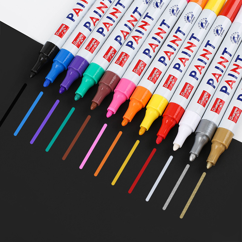 Guangna M101 paint pen White signature pen tire pen marking pen paint pen marking pen Art graffiti pen