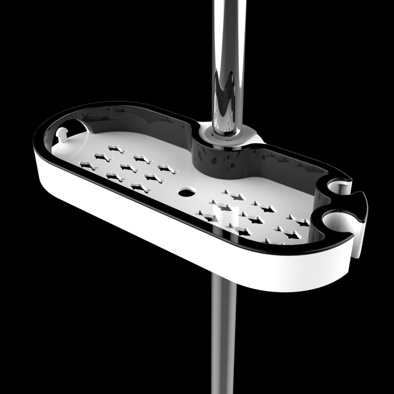 SOURCE manufacturer bathroom shower rack punch-free bathroom lifting shower tray bathroom soap tray