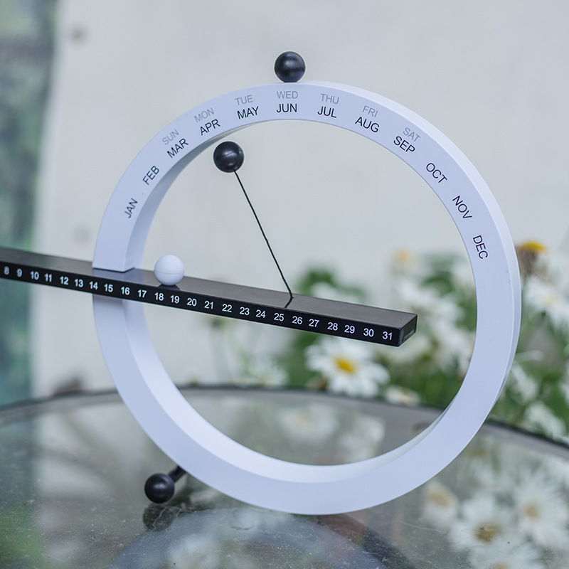 New Second Generation Manual Calendar Decoration Creative Home Office Bedroom Desk Calendar Storefront Wall Enterprise Decoration Calendar