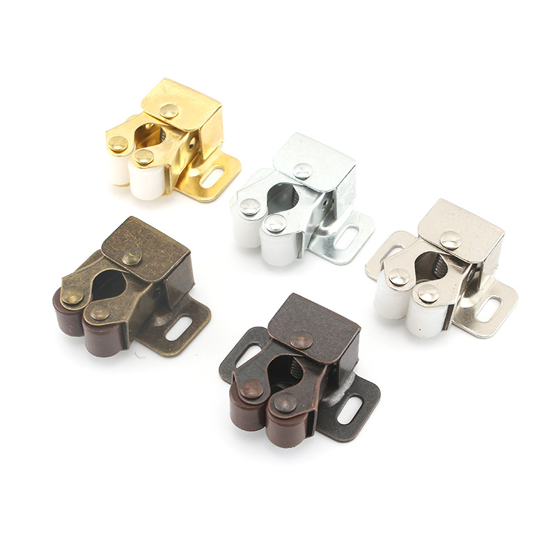 Antique old-fashioned low-foot door clip buckle wardrobe cabinet cabinet door touch bead card touch bead