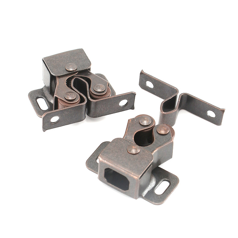 Antique old-fashioned low-foot door clip buckle wardrobe cabinet cabinet door touch bead card touch bead