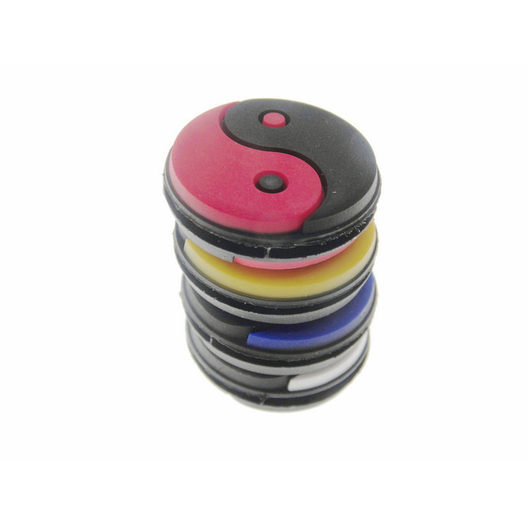 Tennis racket Taiji shock absorber PVC material tennis racket accessories shock absorber tennis wire shock absorber