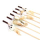 Manufacturer in stock pet cat toy funny cat stick cat love mouse type rubber band with Bell wooden stick funny cat stick