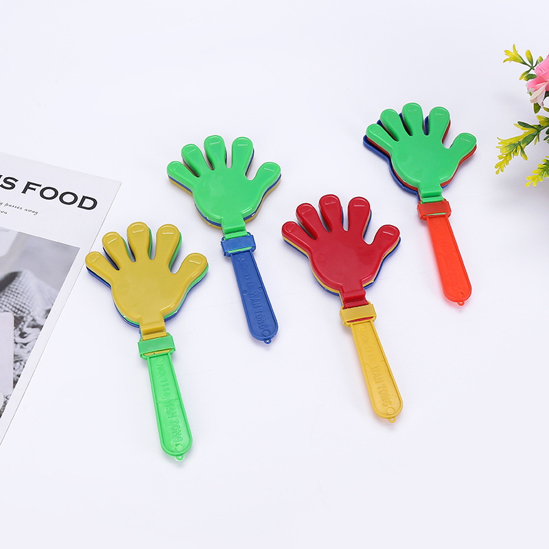 Cheerleaders cheer hand props plastic drum Palm performance will be multi-style color palm clap clap clap