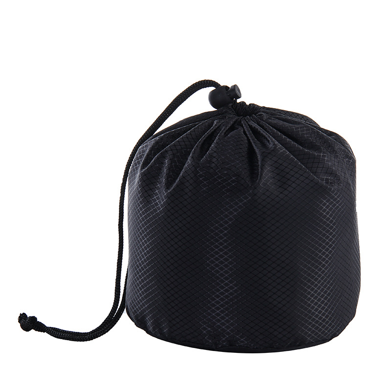 LOGO Pillow Storage Bag Travel Portable Bundle Pocket Drawstring Bag Round Bottom Bag Memory Pillow Packaging Bag for Storage