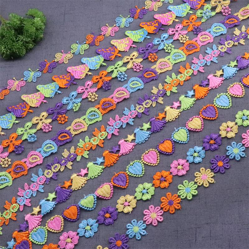 Spot supply embroidery water-soluble lace diy love Barbie doll accessories clothing accessories lace lace