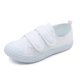 Children's shoes kindergarten indoor shoes dance shoes boys and girls Velcro student white shoes children's small white shoes wholesale