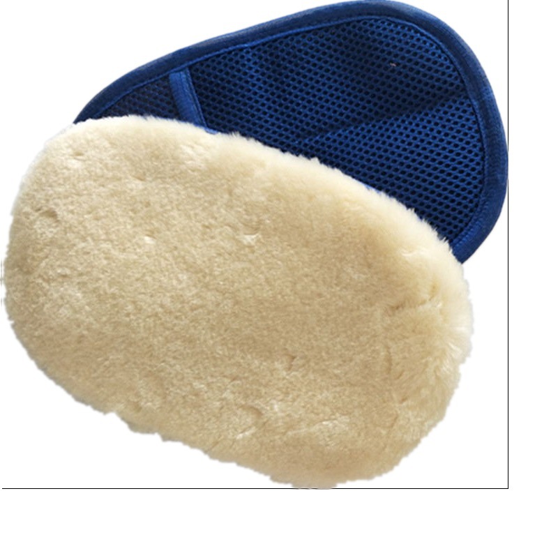 Single-sided waterproof gloves double-sided car foaming waxing coral fleece car cleaning tools supplies car wash gloves