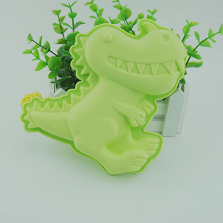 Dinosaur simple cake mold new silicone cake baking tray DIY animal baking mold wholesale