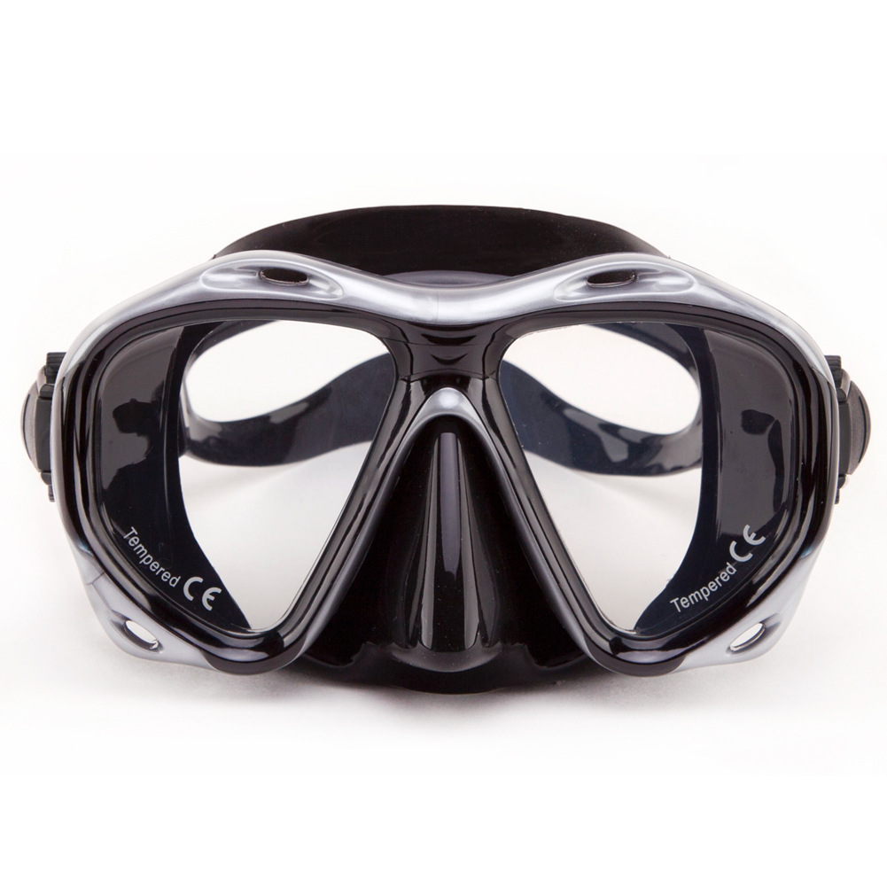 Cross-border Amazon adult snorkeling scuba diving free diving surface mirror breathing tube swimming mirror in stock manufacturers