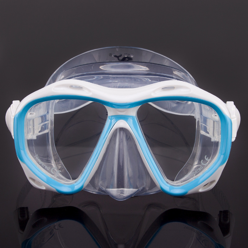 Cross-border Amazon adult snorkeling scuba diving free diving surface mirror breathing tube swimming mirror in stock manufacturers