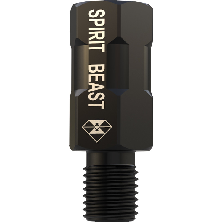 Suitable for Suzuki motorcycle rearview mirror screw 8mm to 10mm positive and negative teeth scooter reflector heightening screw