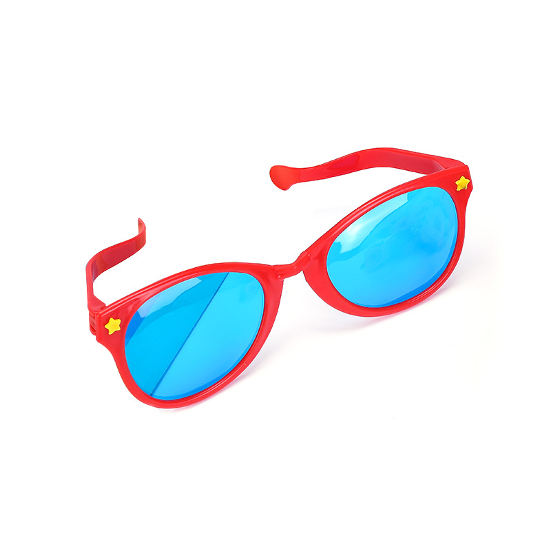 Colorful Oval big glasses commercial multi-purpose glasses Novelty Funny glasses bar Christmas Carnival glasses