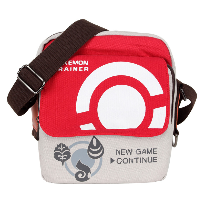 Anime Peripheral Satchel Male Attack Demon Tail Foreign Trade Anime Pokemon Student Shoulder Bag Small Satchel