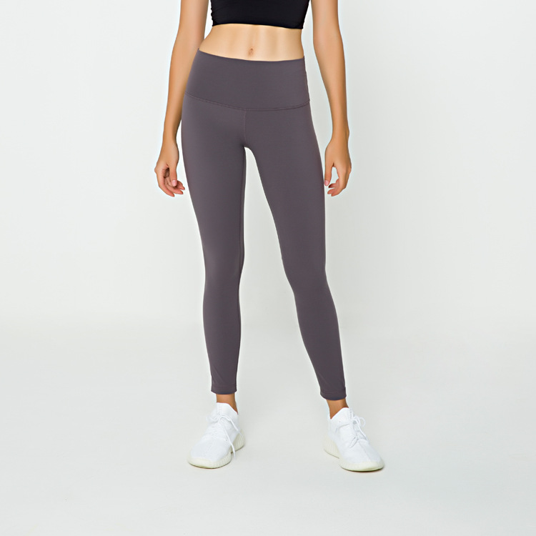 Yoga Pants Women's Scrub Naked Cropped Pants Fitness Hip High Waist Sports Pants legginglu