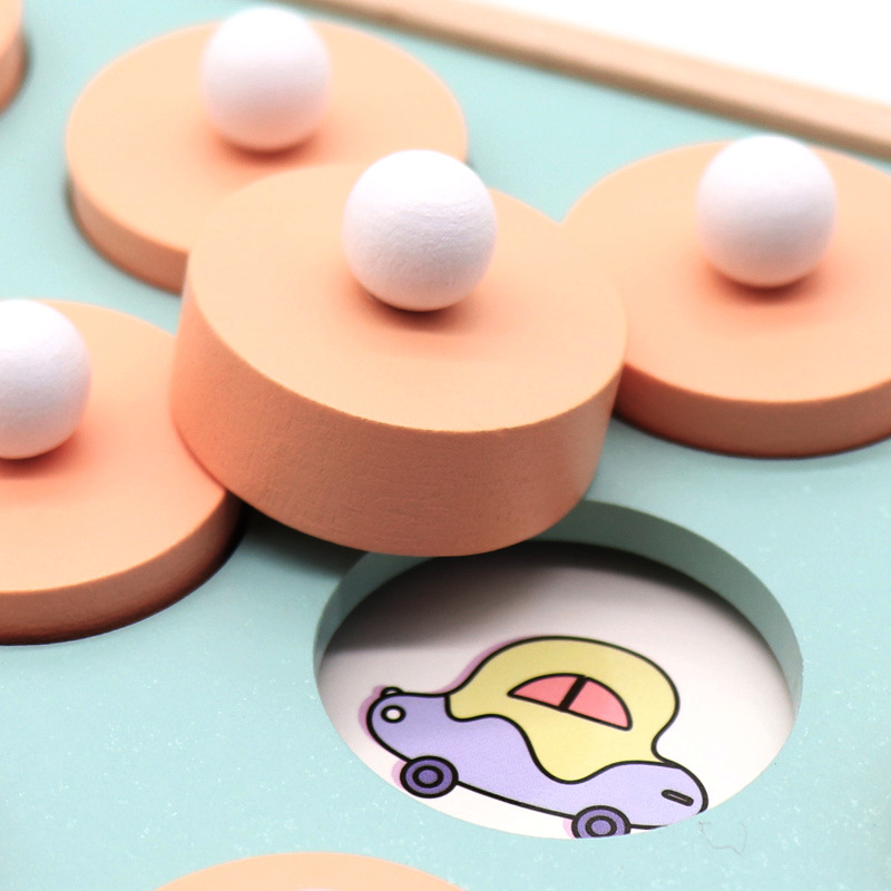 Children's Early Education Educational Toys Wooden Memory Chess Digital Alphabet Animal Memory Chess Intelligence Development Toys Spot