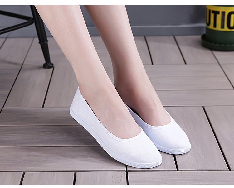 Square mouth flat bottom (white)