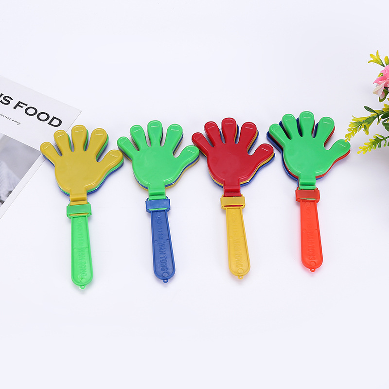 Cheerleaders cheer hand props plastic drum Palm performance will be multi-style color palm clap clap clap