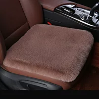 Поколение новой плюшевой автомобильной подушки-кролика, короткая плюшевая утолщенная подушка из трех частей без спинки, универсальная