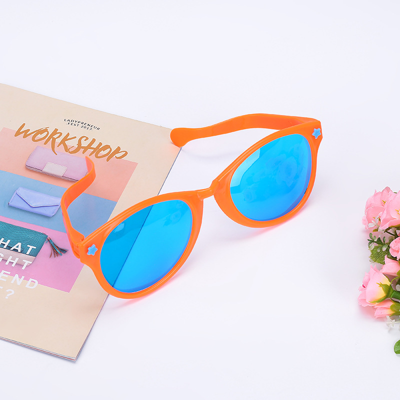 Colorful Oval big glasses commercial multi-purpose glasses Novelty Funny glasses bar Christmas Carnival glasses